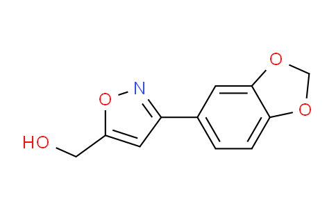 CAS No. 438565-34-5, (3-Benzo[1,3]dioxol-5-yl-isoxazol-5-yl)-methanol