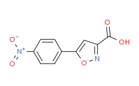 CAS No. 33282-25-6, 5-(4-Nitrophenyl)isoxazole-3-carboxylic acid