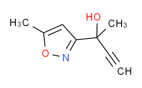 CAS No. 1202769-66-1, 2-(5-Methylisoxazol-3-yl)but-3-yn-2-ol