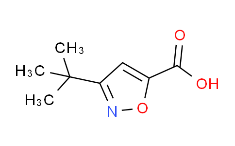 CAS No. 133674-40-5, 3-(tert-Butyl)isoxazole-5-carboxylic acid