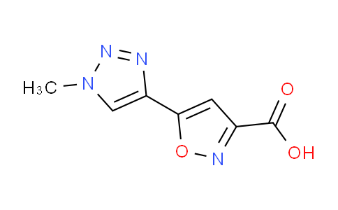 CAS No. 2153566-76-6, 5-(1-Methyl-1H-1,2,3-triazol-4-yl)isoxazole-3-carboxylic acid