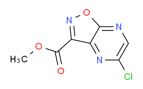 CAS No. 1374986-05-6, Methyl 5-chloroisoxazolo[4,5-b]pyrazine-3-carboxylate