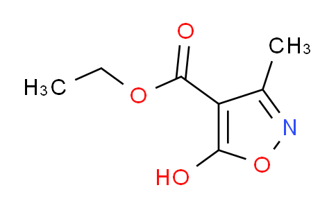 CAS No. 133827-50-6, ethyl 5-hydroxy-3-methylisoxazole-4-carboxylate