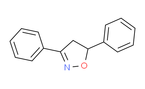 CAS No. 4894-23-9, 3,5-diphenyl-4,5-dihydro-1,2-oxazole