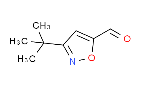 CAS No. 121604-56-6, 3-(tert-butyl)isoxazole-5-carbaldehyde
