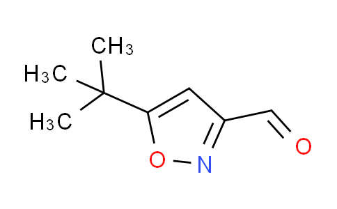 CAS No. 88721-64-6, 5-(tert-Butyl)isoxazole-3-carbaldehyde