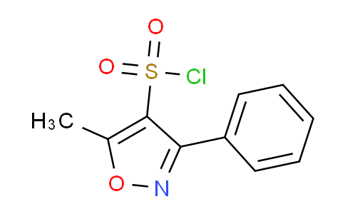CAS No. 857283-56-8, 5-Methyl-3-phenyl-4-isoxazolesulfonyl chloride