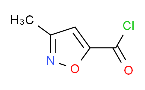CAS No. 49783-72-4, 5-Isoxazolecarbonyl chloride, 3-methyl- (9CI)