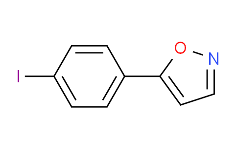 CAS No. 160377-48-0, 5-(4-Iodophenyl)isoxazole