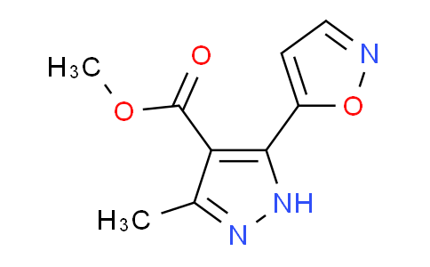 CAS No. 175277-15-3, Methyl 5-(isoxazol-5-yl)-3-methyl-1H-pyrazole-4-carboxylate