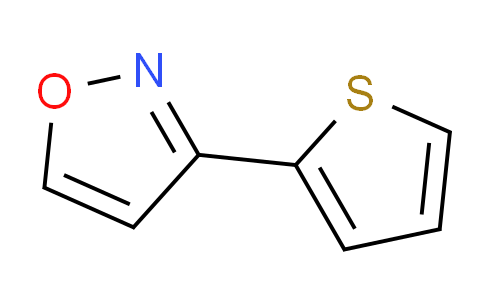 CAS No. 175205-65-9, 3-(Thiophen-2-yl)isoxazole
