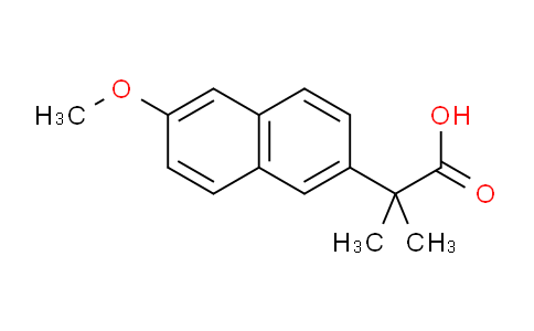 CAS No. 69337-85-5, 2-(6-Methoxy-2-naphthyl)-2-methylpropanoic acid