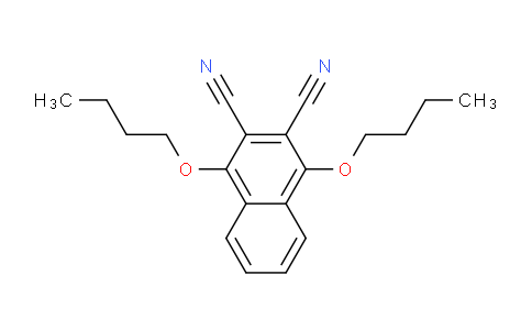 CAS No. 116453-89-5, 1,4-dibutoxynaphthalene-2,3-dicarbonitrile