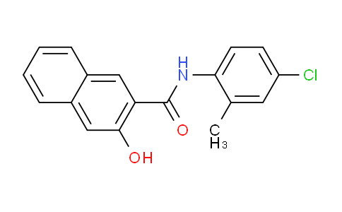 CAS No. 92-76-2, N-(4-chloro-2-methylphenyl)-3-hydroxy-2-naphthamide