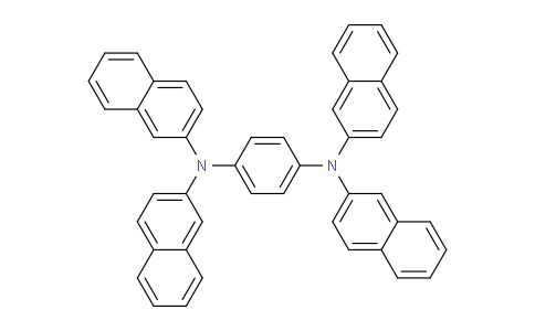 CAS No. 144763-44-0, N1,N1,N4,N4-tetra(naphthalen-2-yl)benzene-1,4-diamine
