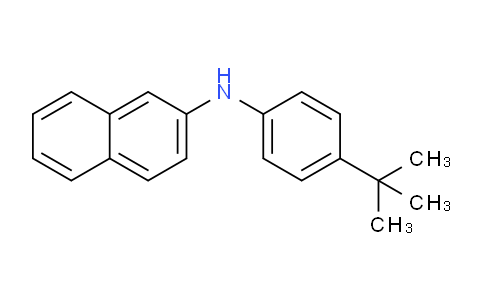 CAS No. 1875-67-8, N-(4-(tert-butyl)phenyl)naphthalen-2-amine