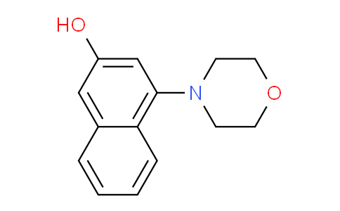CAS No. 159596-05-1, 4-morpholinonaphthalen-2-ol