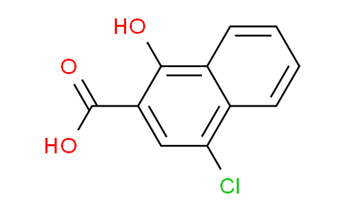 CAS No. 5409-15-4, 4-Chloro-1-hydroxy-2-naphthoic acid