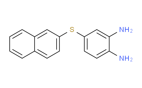CAS No. 54092-93-2, 4-(naphthalen-2-ylthio)benzene-1,2-diamine
