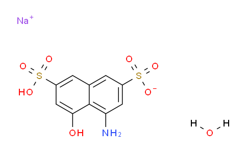 CAS No. 312693-54-2, sodium 4-amino-5-hydroxy-7-sulfonaphthalene-2-sulfonate hydrate