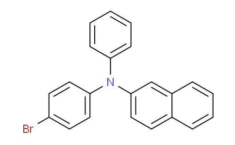 CAS No. 204065-88-3, N-(4-bromophenyl)-N-phenylnaphthalen-2-amine