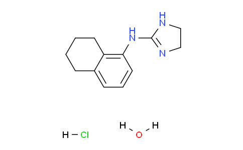 CAS No. 74195-73-6, N-(5,6,7,8-Tetrahydronaphthalen-1-yl)-4,5-dihydro-1H-imidazol-2-amine hydrochloride hydrate
