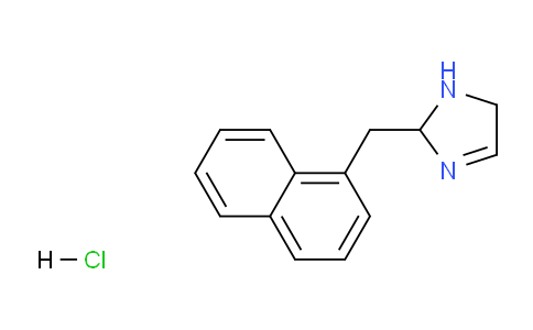 CAS No. 307942-32-1, 2-(Naphthalen-1-ylmethyl)-2,5-dihydro-1H-imidazole hydrochloride