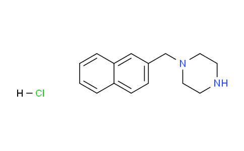 CAS No. 1071548-79-2, 1-(Naphthalen-2-ylmethyl)piperazine hydrochloride