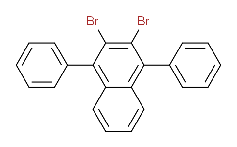 CAS No. 127257-79-8, 2,3-Dibromo-1,4-diphenylnaphthalene