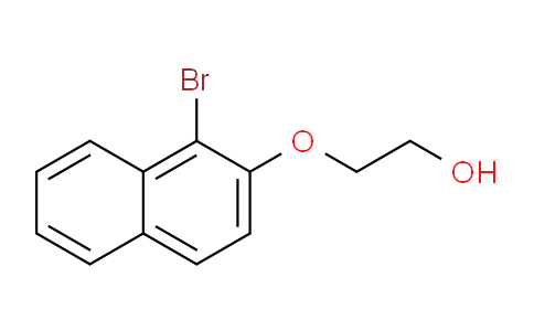 CAS No. 287196-25-2, 2-((1-Bromonaphthalen-2-yl)oxy)ethanol