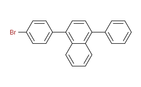 CAS No. 1170321-08-0, 1-(4-Bromophenyl)-4-phenylnaphthalene