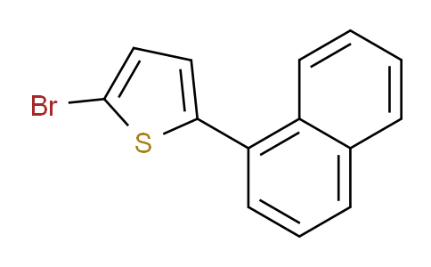 CAS No. 148875-82-5, 2-Bromo-5-(naphthalen-1-yl)thiophene