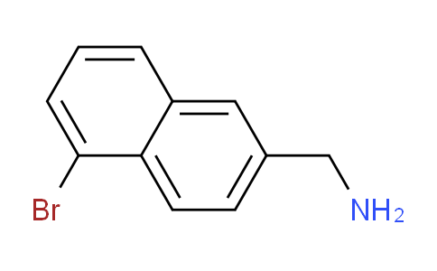 CAS No. 681466-11-5, 2-(Aminomethyl)-5-bromonaphthalene