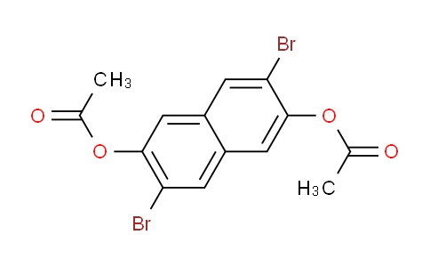 CAS No. 1352544-12-7, 3,7-Dibromonaphthalene-2,6-diyl Diacetate