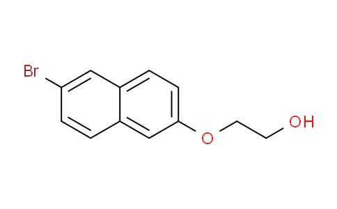 CAS No. 165899-54-7, 2-((6-Bromonaphthalen-2-yl)oxy)ethanol