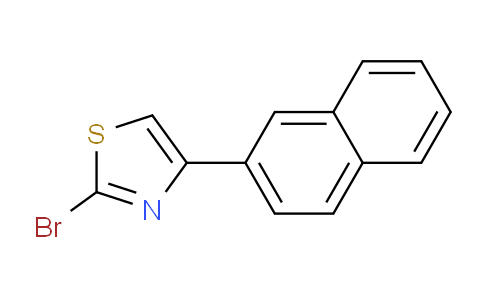 CAS No. 412923-59-2, 2-Bromo-4-(naphthalen-2-yl)thiazole
