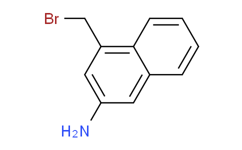 CAS No. 1261657-75-3, 4-(Bromomethyl)naphthalen-2-amine