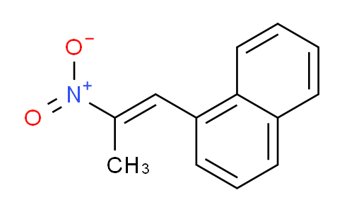 CAS No. 23854-03-7, 1-(2-Nitroprop-1-en-1-yl)naphthalene