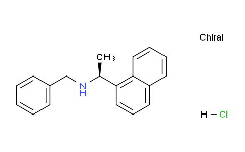 CAS No. 163831-66-1, (S)-N-Benzyl-1-(naphthalen-1-yl)ethanamine hydrochloride