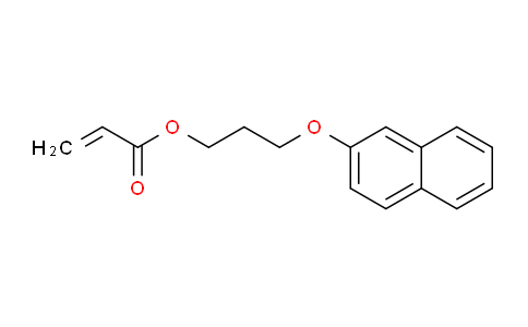 CAS No. 1642857-58-6, 3-(Naphthalen-2-yloxy)propyl acrylate