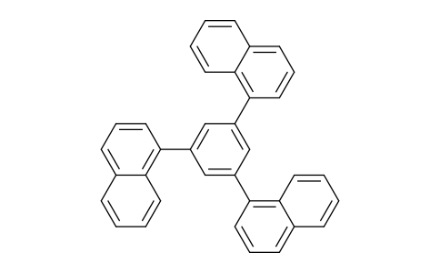 CAS No. 7059-70-3, 1,3,5-Tri(naphthalen-1-yl)benzene