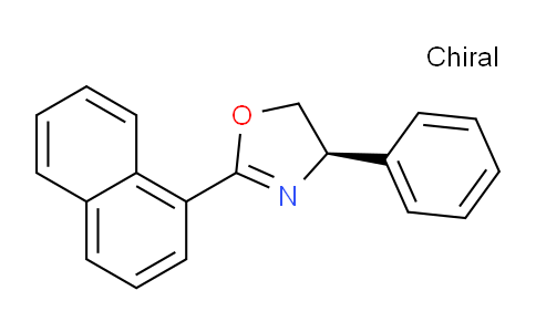 CAS No. 936949-74-5, (R)-2-(Naphthalen-1-yl)-4-phenyl-4,5-dihydrooxazole