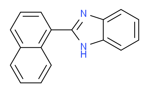 CAS No. 2562-81-4, 2-(Naphthalen-1-yl)-1H-benzo[d]imidazole