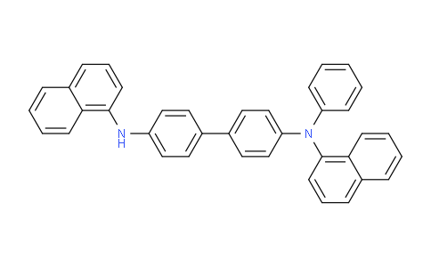 CAS No. 352359-43-4, N4,N4'-Di(naphthalen-1-yl)-N4-phenyl-[1,1'-biphenyl]-4,4'-diamine