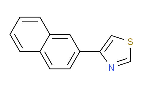 CAS No. 96461-06-2, 4-(Naphthalen-2-yl)thiazole