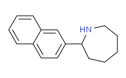 CAS No. 383131-04-2, 2-(Naphthalen-2-yl)azepane