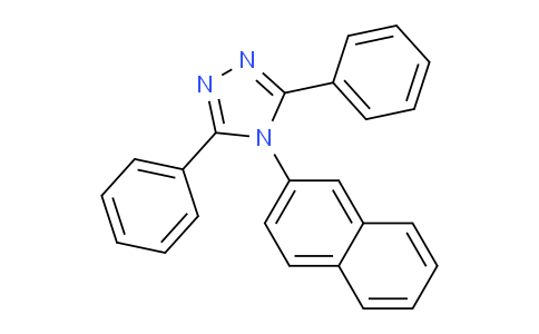 CAS No. 84833-17-0, 4-(Naphthalen-2-yl)-3,5-diphenyl-4H-1,2,4-triazole