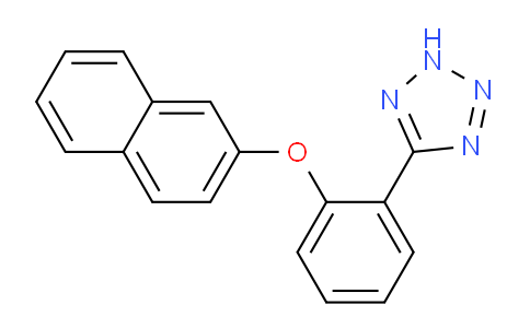 CAS No. 1305320-61-9, 5-[2-(2-Naphthyloxy)phenyl]-2H-tetrazole