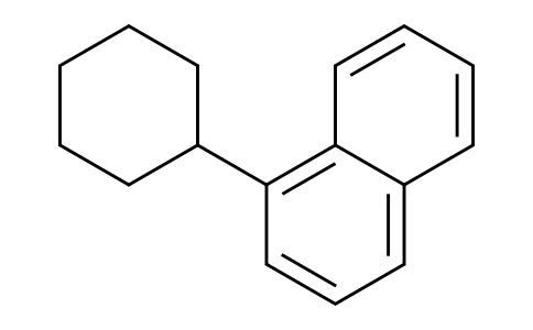 CAS No. 3042-69-1, 1-Cyclohexylnaphthalene