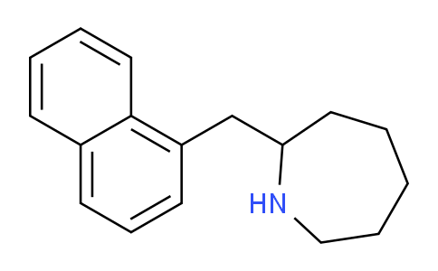 CAS No. 383130-25-4, 2-(Naphthalen-1-ylmethyl)azepane